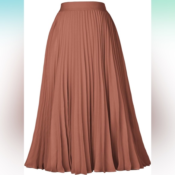 Pleated Midi Skirt - Picture 2 of 4